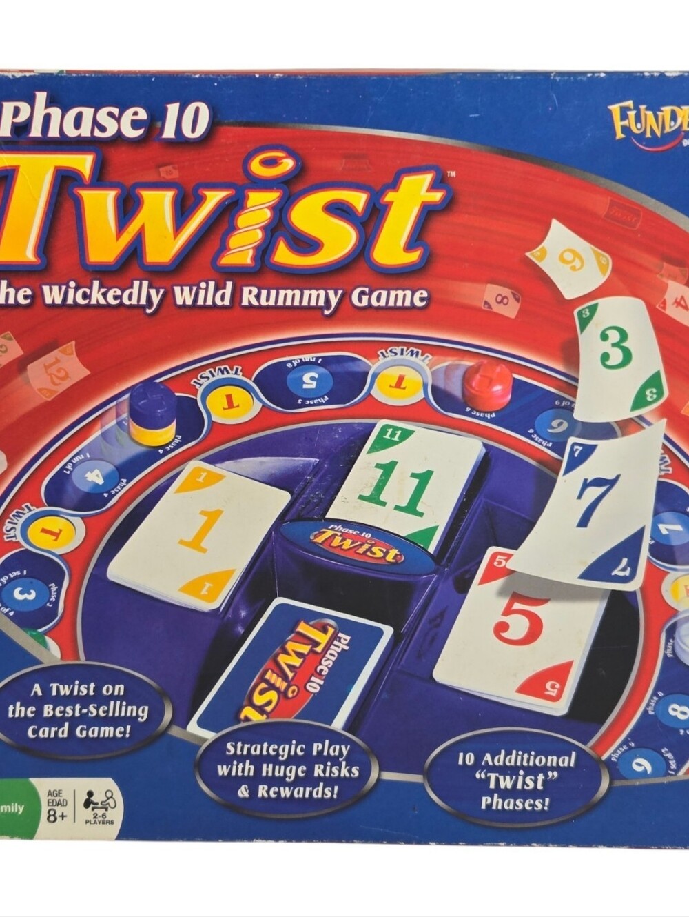 Phase 10 Twist Game 2009 **COMPLETE*